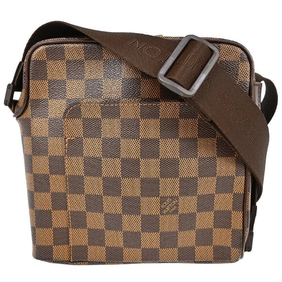 Authentic Louis Vuitton Damier Olaf PM Shoulder Bag MI1024 - Picture 1 of 10